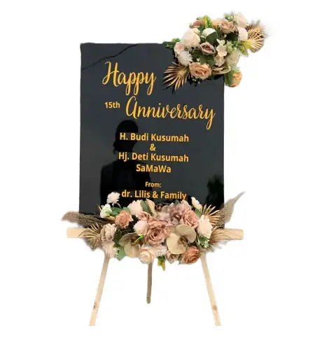 Papan Bunga Akrilik cijulang